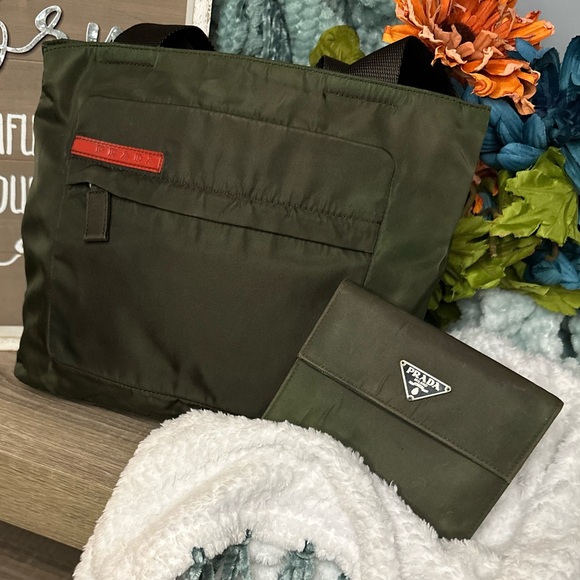 Prada Bifold Snap Nylon Wallet with Coin Pouch - Picture 11 of 11